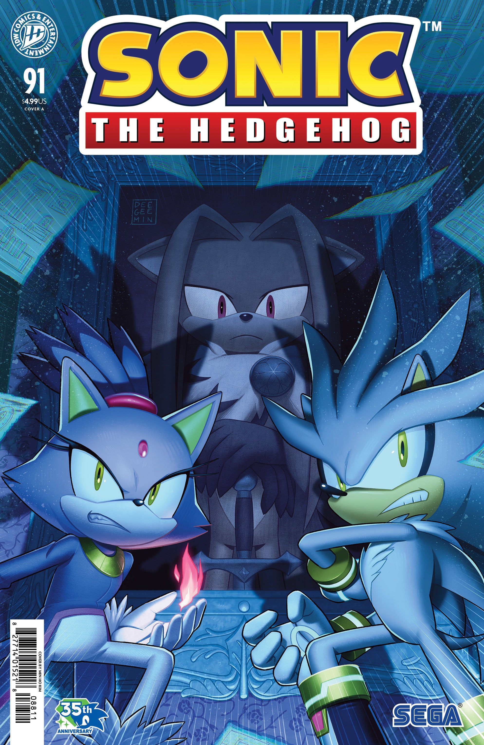 Sonic The Hedgehog #91 Cover A (Kim)
